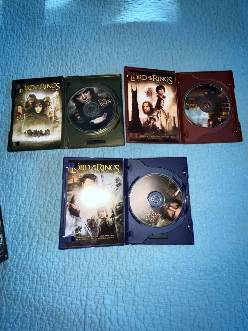 The Lord of the Rings: The Motion Picture Trilogy (Black) - Widescreen DVD